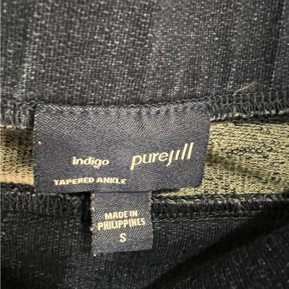 Pure Jill Jeans Women Size Small Blue Pull On Tapered Ankle Stretch Denim - Picture 4 of 11